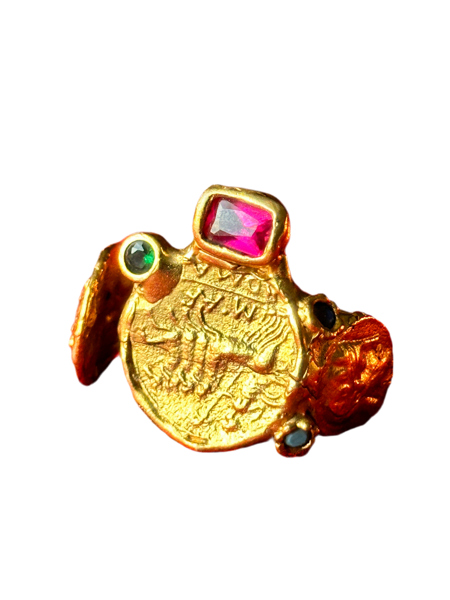 1/1 MAJESTY’ RUBY EMERALD ZENITH RING